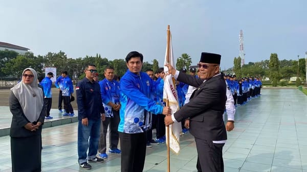 Berkekuatan 560 orang, Kontingen Pasbar Siap Bertarung pada 40 Cabor Porprov XVI Sumbar 2026
