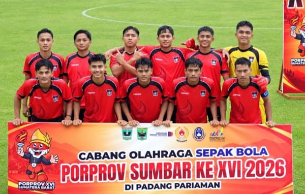 Hari Pertama Porprov XVI Sumbar, Sepakbola Langsung Sajikan Duel Sengit