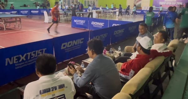 Cabor Tenis Meja Memulai Pertandingan,  Atlet Dibidik untuk Porwil dan Pra-PON 2027