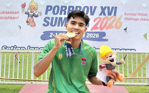 Al Hafied Akbar, Manusia Tercepat Sumbar yang Tumbuh dari Lapangan Sekolah