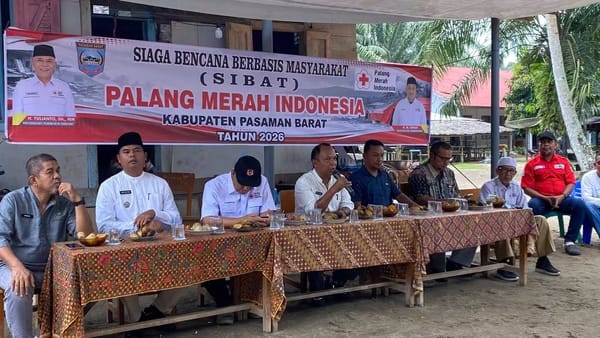 PMI Pasbar Perkuat Kesiapsiagaan Bencana Berbasis Masyarakat