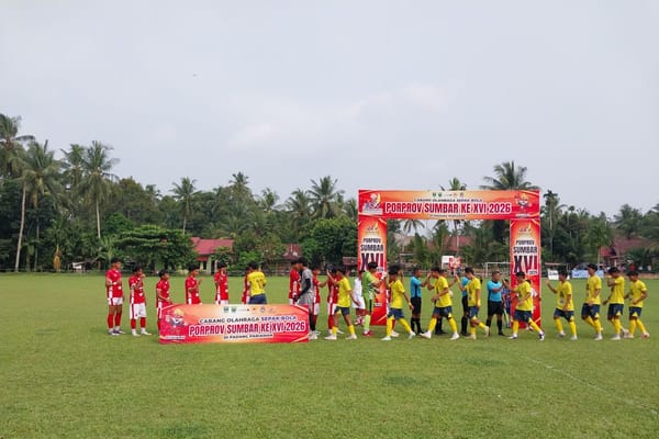 Semifinal Sepak Bola Porprov XVI Sumbar: Padang Tantang Sawahlunto, Tanah Datar Hadapi Payakumbuh
