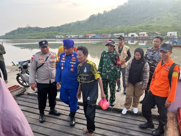 Nelayan Anambas yang Hanyut hingga ke Negara Tetangga Malaysia Berhasil Dipulangkan