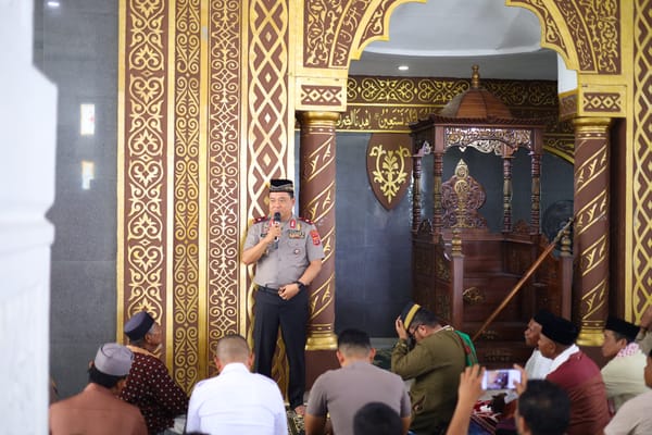 Jumat Keliling Polda Maluku: Perkuat Kemitraan Dengan Ulama dan Masyarakat, Cegah Narkoba Serta Rawat Kamtibmas