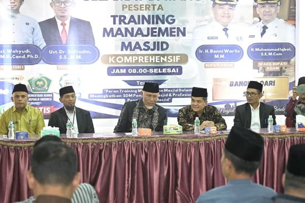 Gubernur Sumbar: Kemakmuran Masjid Harus Berdampak pada Kesejahteraan Masyarakat