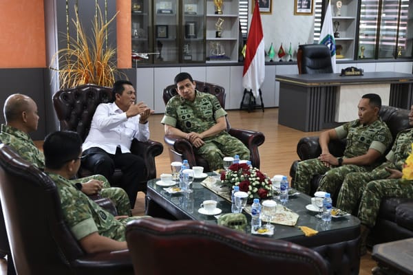 Gubernur Kepri Terima Kunjungan Pangdam Pertama Kodam XXV/Sultan Mahmud Riayat Syah dan Rombongan