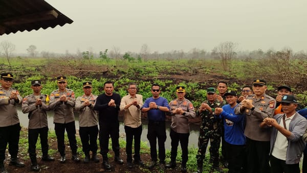 Staf Ahli Kapolri Tinjau Dua Titik Karhutla di Kubu Raya, Patroli Diperketat