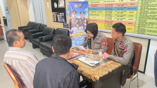 SPKT Polda Kalbar Hadir Melayani dengan Hati