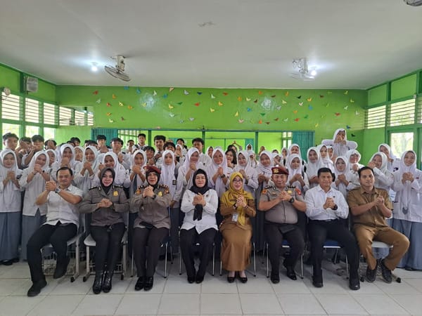 Cegah Perundungan , Polda Kalbar Ajak Pelajar Berani Bicara dan Melapor