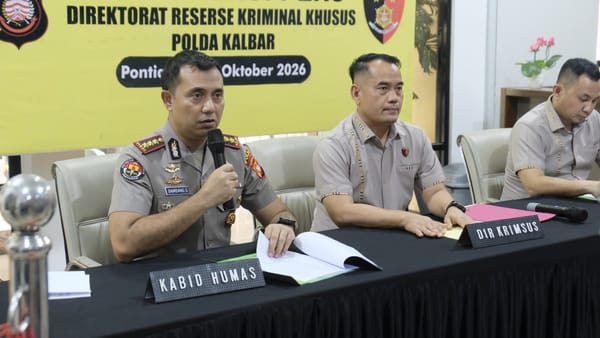 Polda Kalbar Sita 15 Ribu Liter BBM Subsidi, 29 Orang Jadi Tersangka