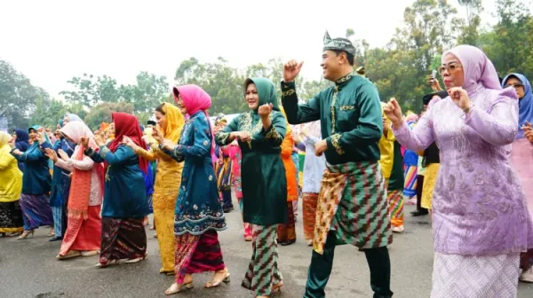 Rentak Jepin dan Semangat Kebersamaan Warnai Hari Jadi ke-255 Kota Pontianak