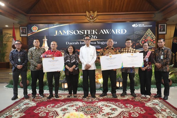 Sleman Borong 4 Gelar Prestasi Pada Jamsostek Award 2026.