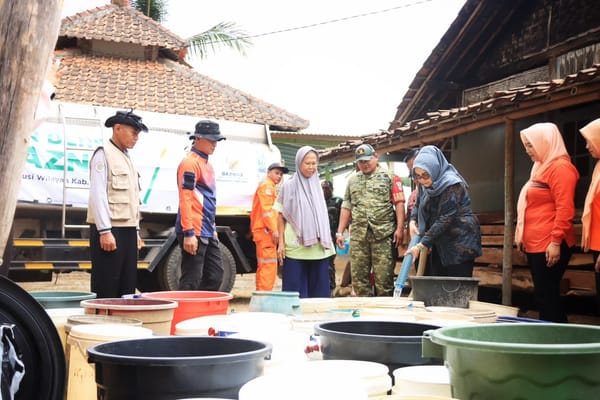 Kekeringan Meluas, 85 Desa di Banyumas Terdampak, BPBD Salurkan 6 Juta Liter Air