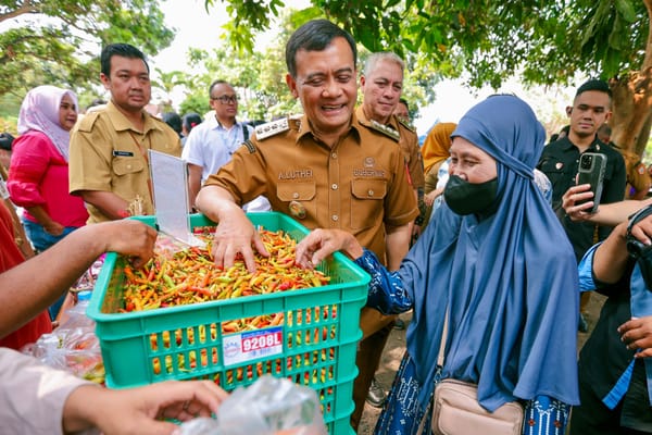 Harga Cabai Melonjak, Pasar Murah Jateng Bantu Pedagang Tekan Biaya Usaha