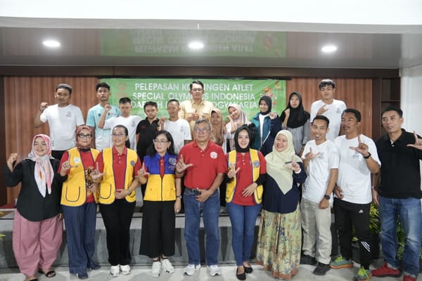 Wabup Sleman Lepas 20 Anggota Kontingen SOIna DIY ke PESONAS II 2026