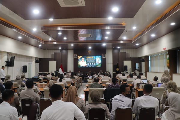 Barantin Perkuat Pengawasan Berbasis Risiko, Karding Dorong Deteksi Dini