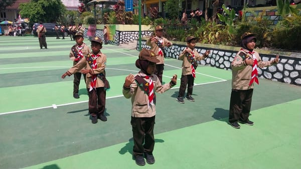 564 Pramuka Siaga dan Penggalang Baturraden Ikuti Penilaian Pramuka Garuda