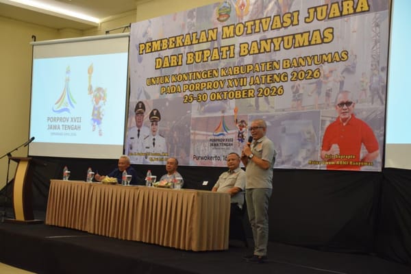 Hadapi Porprov Jateng 2026, Banyumas Siapkan Mental Juara 400 Atlet dan Pelatih