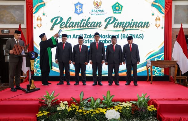 Wali Kota Eri Minta Baznas Surabaya Prioritaskan Warga Miskin Ekstrem
