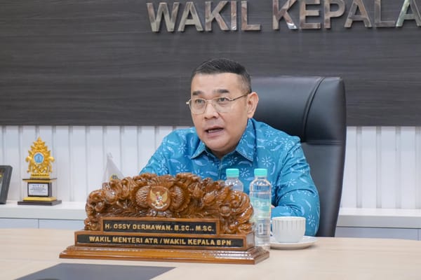 Wamen ATR/BPN Dorong Pengaturan Reforma Agraria Lebih Menyeluruh