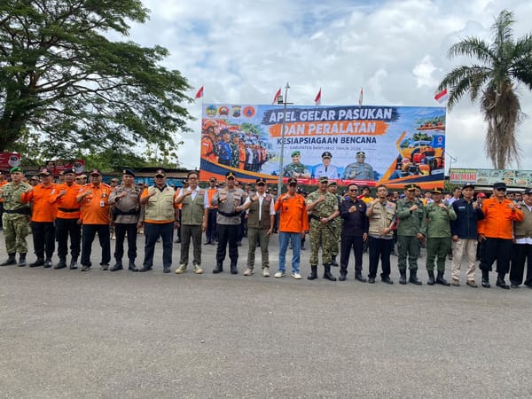 700 Peserta Ikuti Apel Kesiapsiagaan Bencana Banyumas 2026