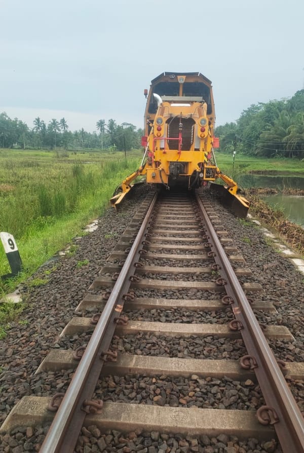 KAI Daop 5 Perkuat Jalur Kereta Api Hadapi Musim Hujan dan Nataru