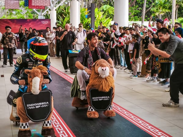 Bintang MotoGP Mulai Tiba di Lombok dari Motegi ke Mandalika