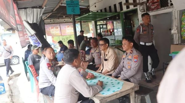 Polresta Sorong Kota Ngopi Bareng Guna Serap Aspirasi Warga