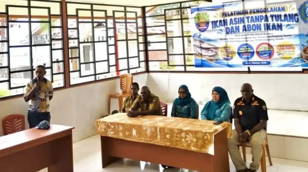 Lirik Peluang Usaha Berbasis Potensi Lokal, Pemerintah Distrik Buruway Gelar Pelatihan Perikanan