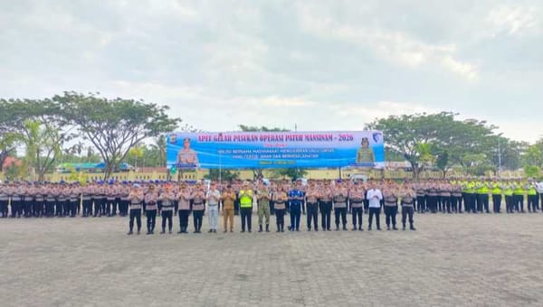 Operasi Patuh Mansinam 2026 Menyasar Potensi Gangguan Kamtibmas & Tertib Lalu Lintas