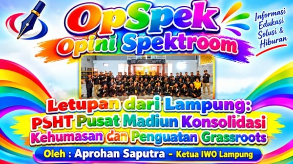 Letupan dari Lampung: PSHT Pusat Madiun Konsolidasi Kehumasan dan Penguatan Grassroots