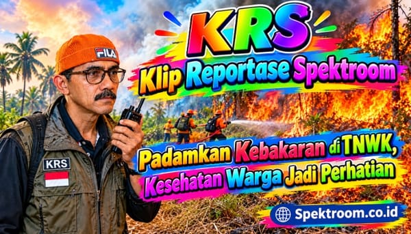 Padamkan Kebakaran di TNWK, Kesehatan Warga Jadi Perhatian