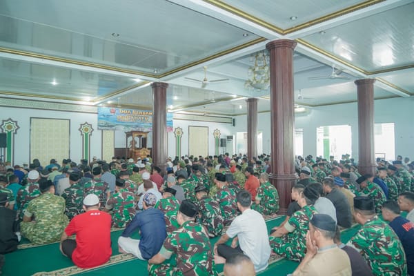 HUT ke-81 TNI, Kodam XV/Pattimura Gelar Doa Bersama Lintas Agama