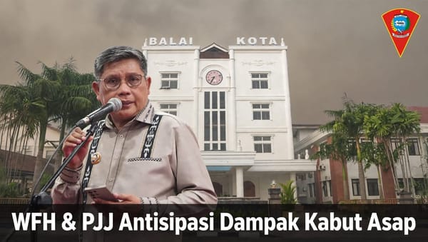 Wali Kota Ambon Berlakukan WFH dan PJJ, Antisipasi Dampak Kabut Asap