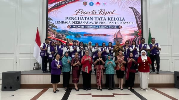 TP PKK Ambon Raih Pengakuan Best Practice, Dorong Tata Kelola Kelembagaan
