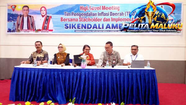 Sikendali Ambon: Pemkot Bidik Ancaman Inflasi dari Jalur Pasokan