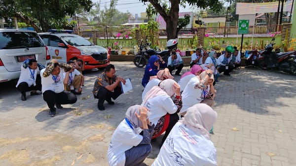 Perkuat Kesiapsiagaan Gempa di Rembang, BMKG Gelar Sekolah Lapang di Lasem