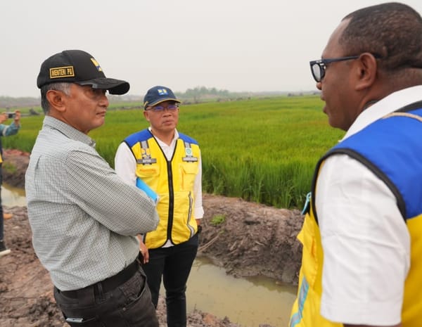 Menteri Dody Pastikan Infrastruktur  SDA Untuk Panen di Merauke
