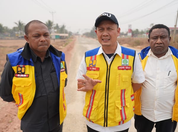 Jalan Akses Pusat Pemerintahan Papua Selatan Rampung November 2026