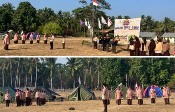 Moslem Scout Camp Volume 2 di Peteley, PINSAKODA Maluku Utara Dorong Pembentukan Kader Berjiwa Pemimpin