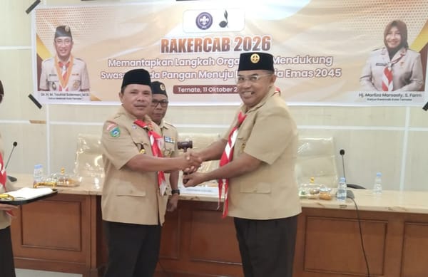 Kwarcab Pramuka Kota Ternate Gelar Rakercab Susun Program Kerja Satu Tahun Kedepan