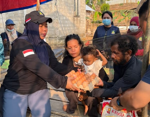 GENTING Salurkan Bantuan untuk Lima Keluarga di Taliabu, Perangi Stunting dari Akar Persoalan
