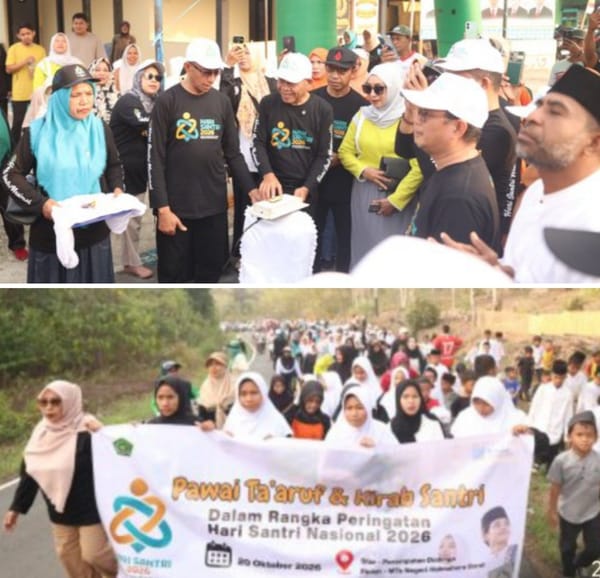 Launching Hari Santri 2026, Kemenag Halbar Gaungkan Kerukunan dan Kepedulian