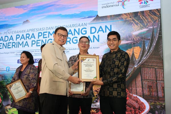 Pasar Dufa-Dufa Ternate Raih Juara I Lomba PPABK Regional Timur, Bukti Nyata Budaya Pangan Aman di Mulut