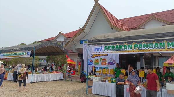 RRI Fest Palangka Raya Gelar Pangan Murah dan Cek Kesehatan Gratis Pasca-Bencana Karhutla