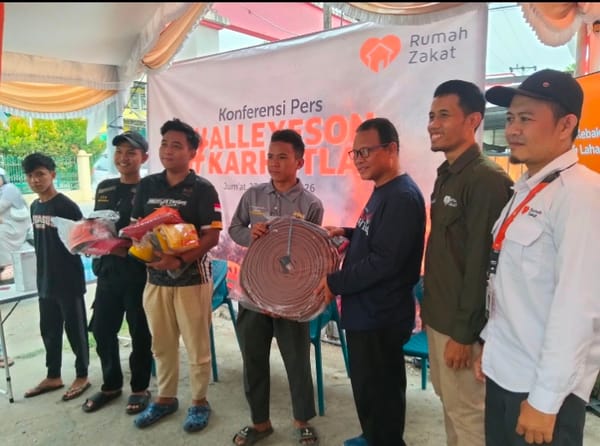 Rumah Zakat Peduli Kebakaran Hutan dan Lahan, Beri Bantuan Untuk Pemadam Kebakaran