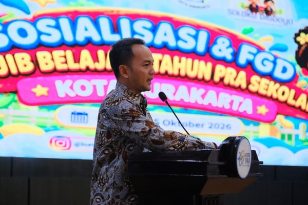 Pemkot Surakarta Siapkan Bantuan Pendidikan bagi 1.600 Anak PAUD
