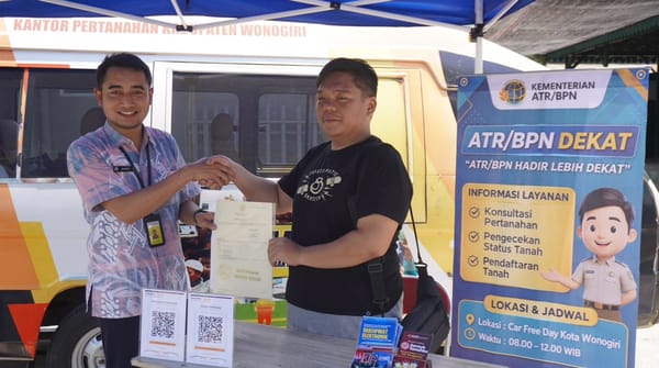 ATR/BPN Dekat, Layanan Tanah Makin Mudah Hemat Waktu dan Biaya