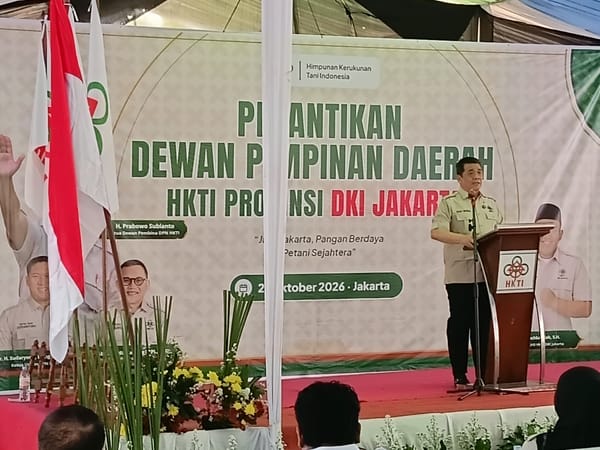 Wamen Desa Dorong HKTI DKI Gerakkan Pertanian Perkotaan untuk Perkuat Ketahanan Pangan