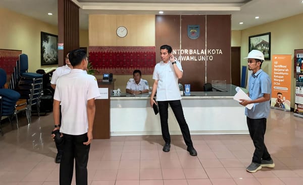 Wali Kota Sawahlunto Riyanda Putra Renovasi Total Balaikota Usia 40 Tahun, Atasi Bocor Hingga Mitigasi Kebakaran